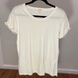 J. Crew Rolled Cuff T-Shirt